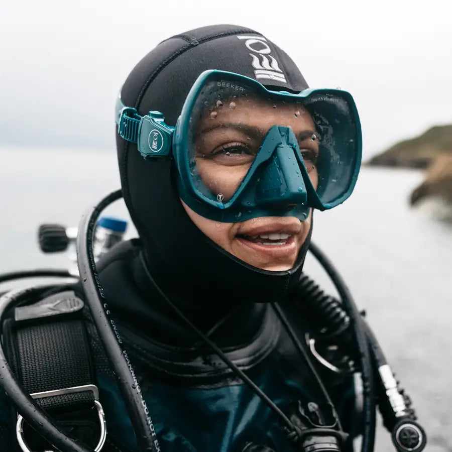 Seeker Mask - Deep Teal / Clarity Lens